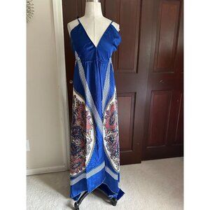 Krill apparel high low spaghetti strap dress cover up Free Size